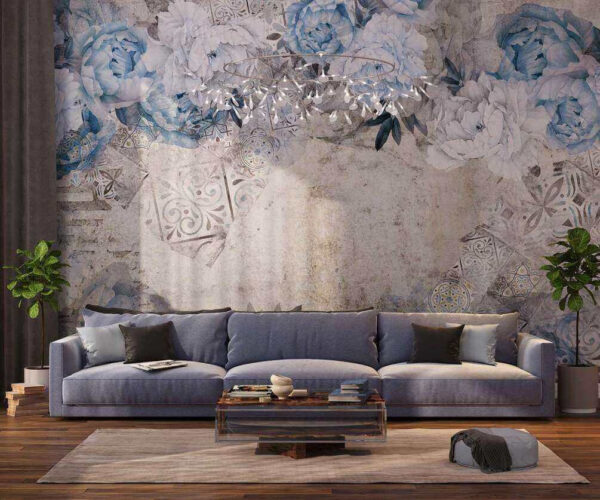 Delicate blooms on a textured background Delicate blooms on a textured background