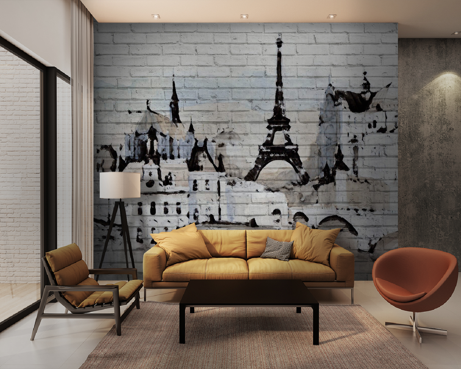 Pintura de uma cidade u60798pig28m - Pintura de uma cidade - tegory