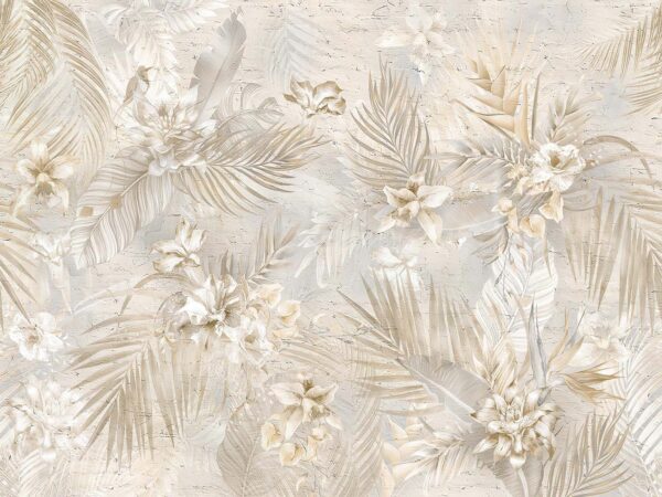 Padrão floral elegante em tons suaves. Padrão floral elegante em tons suaves.