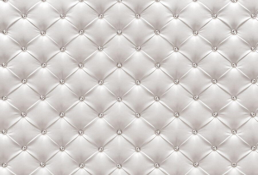 Elegante design de fundo em tecido tufado.
