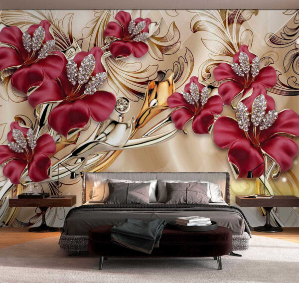Elegant floral design with intricate details Elegant floral design with intricate details