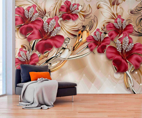 Elegant floral design with intricate details Elegant floral design with intricate details