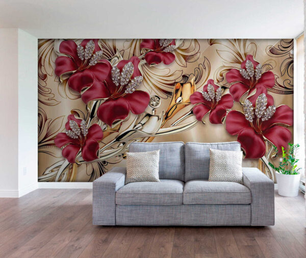 Elegant floral design with intricate details Elegant floral design with intricate details