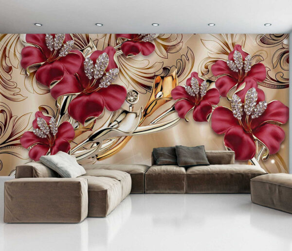 Elegant floral design with intricate details Elegant floral design with intricate details