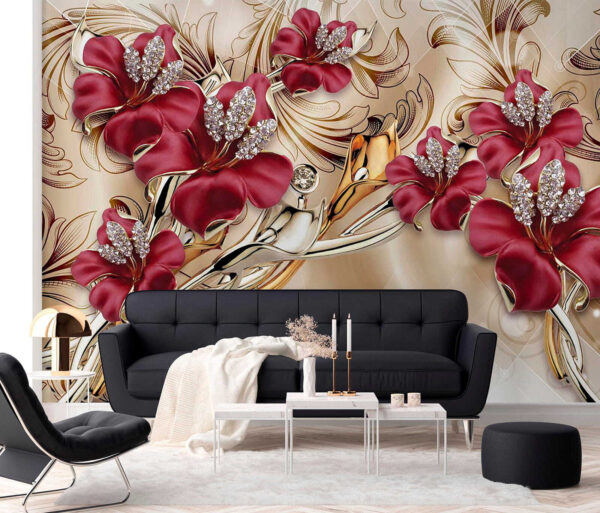 Elegant floral design with intricate details Elegant floral design with intricate details