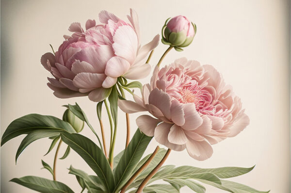 Flores suaves em tons delicados. Flores suaves em tons delicados.