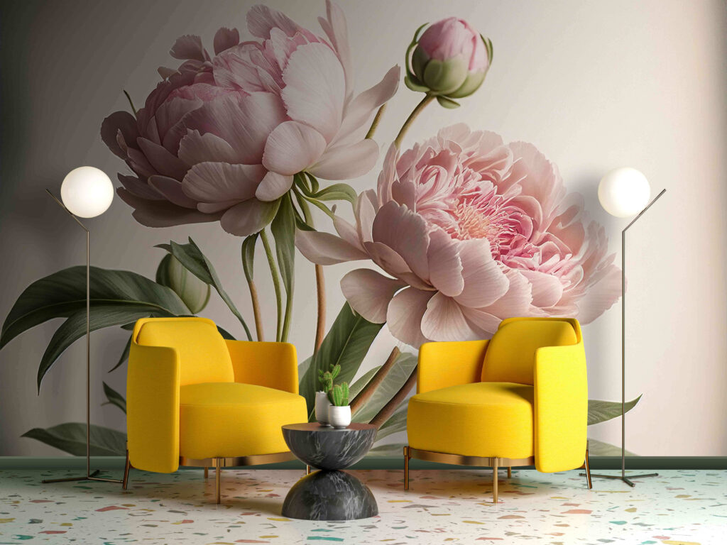 Soft blooms in delicate hues Soft blooms in delicate hues