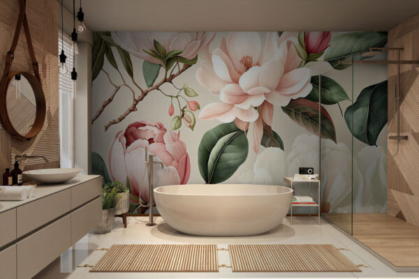 Flores elegantes em tons pastel suaves. Flores elegantes em tons pastel suaves.