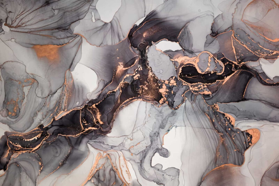 Papel de parede Redemoinhos elegantes em tons suaves - Image 6