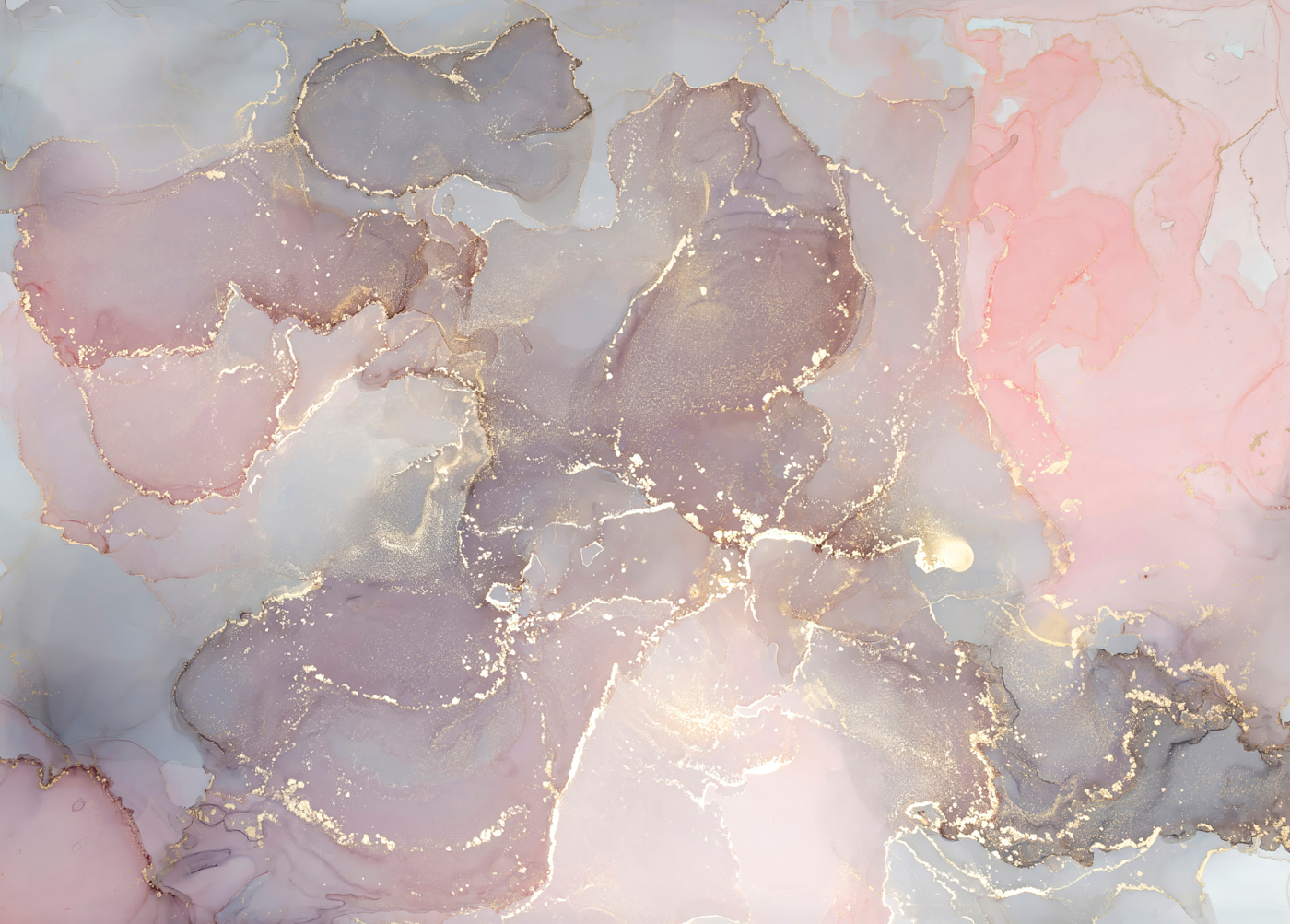 Soft hues blending in abstract harmony