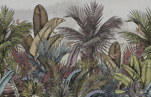 Grupo de plantas tropicais Grupo de plantas tropicais