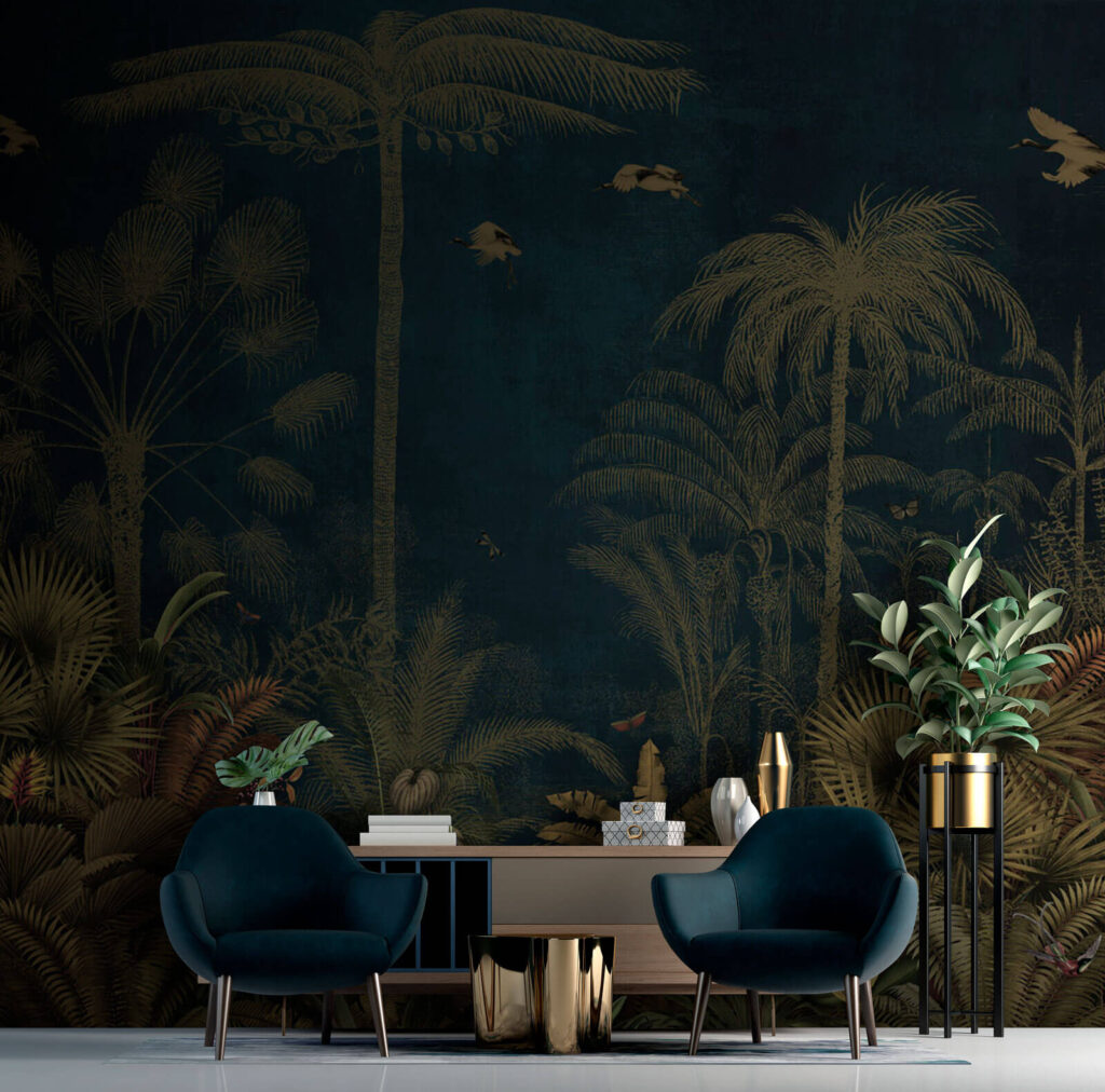 u73569pih1m 1024x1012 - Papel de parede com árvores e pássaros - tegory