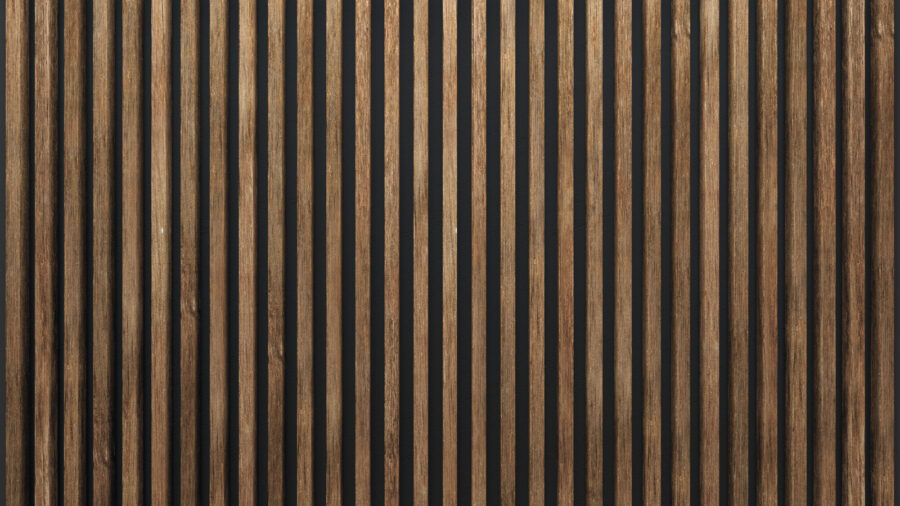 Papel de parede Ripas de madeira sobre um fundo escuro. - Image 4