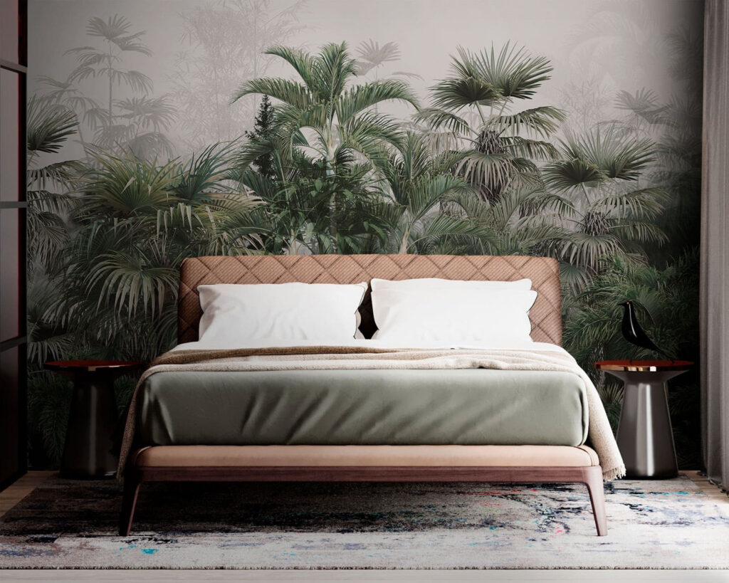 Group of palm trees Group of palm trees