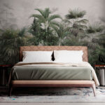 Papel de parede Grupo de palmeiras