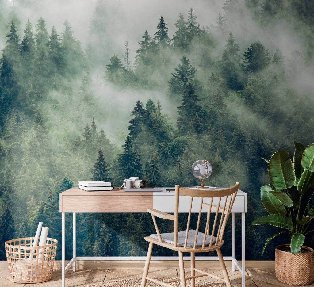 Floresta de árvores com nevoeiro u73873piw1 1024x936 - Floresta de árvores com nevoeiro - tegory