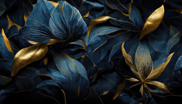 Folhas elegantes em tons vibrantes. Folhas elegantes em tons vibrantes.