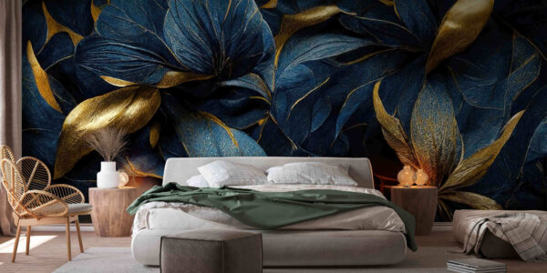 Folhas elegantes em tons vibrantes. Folhas elegantes em tons vibrantes.