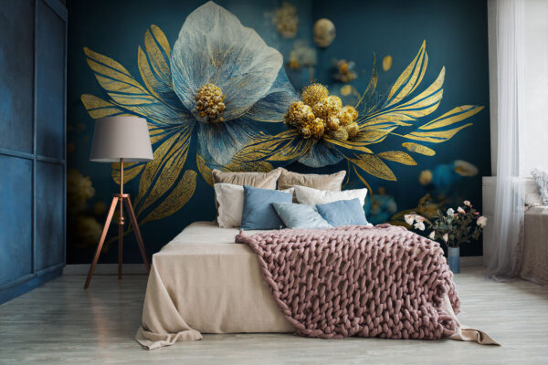 Flores etéreas em sonhos de meia-noite. Flores etéreas em sonhos de meia-noite.