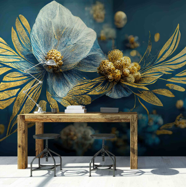 Flores etéreas em sonhos de meia-noite. Flores etéreas em sonhos de meia-noite.