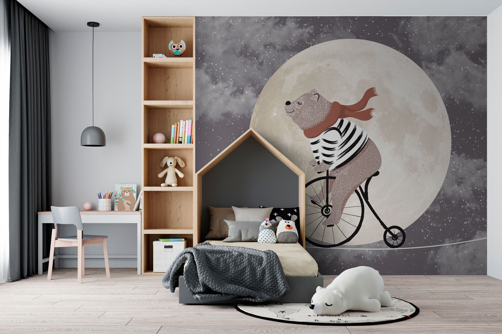 Bear riding a bicycle Bear riding a bicycle