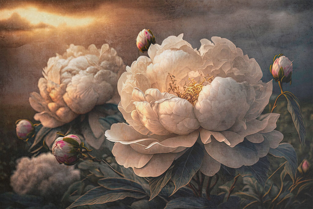 Flores elegantes numa luz suave. Flores elegantes numa luz suave.