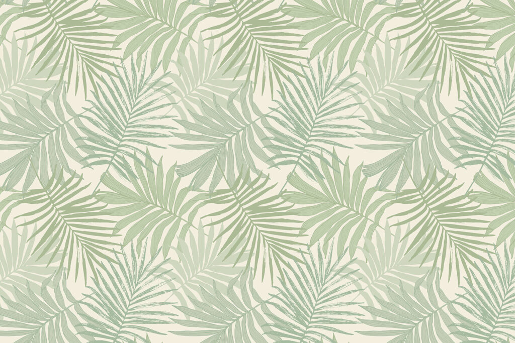 Padrão de folhas sobre um fundo branco Padrão de folhas sobre um fundo branco