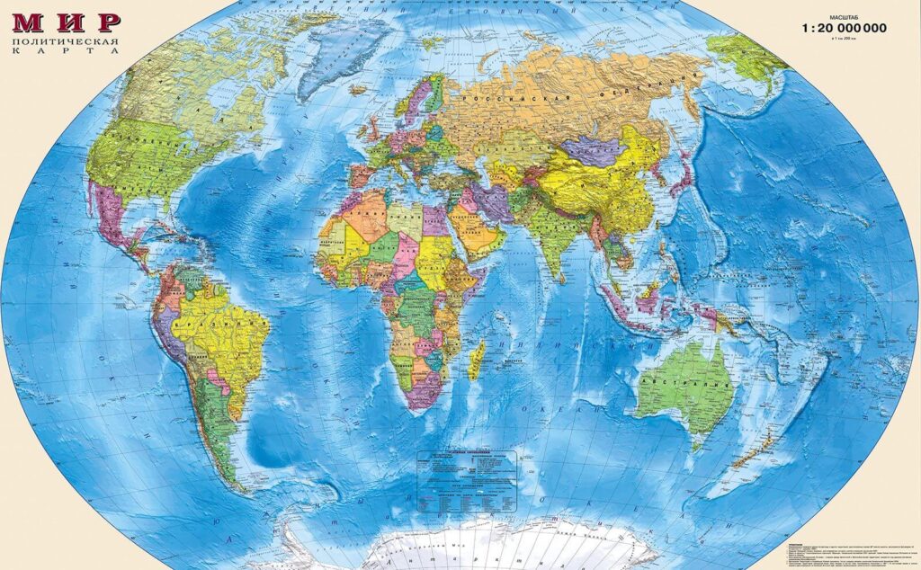 Mapa do mundo Mapa do mundo