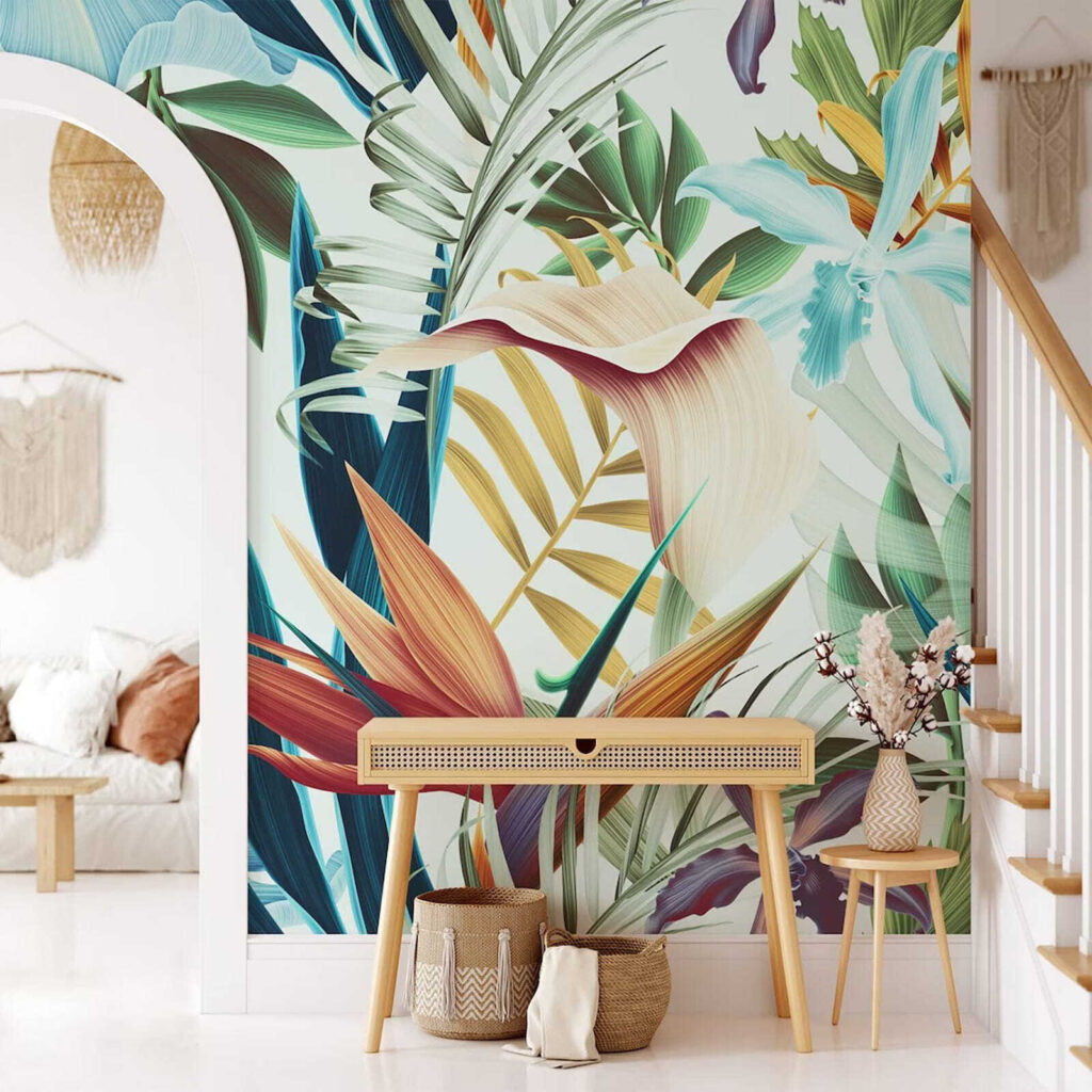 Colorful floral pattern Colorful floral pattern