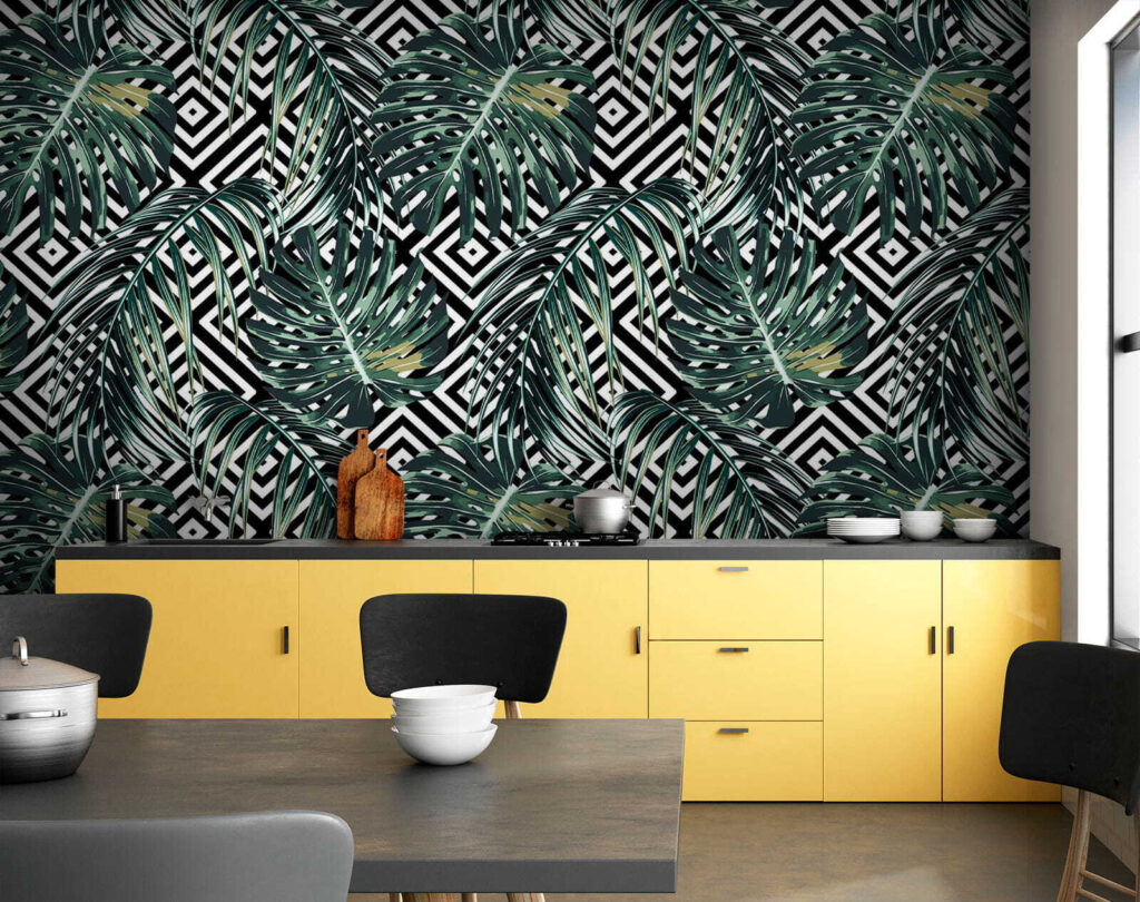 u79688pik1m 1024x810 - Padrão de folhas num fundo preto e branco - tegory