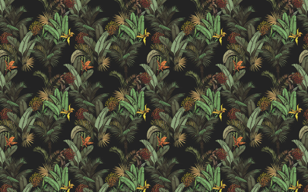 Padrão de plantas tropicais Padrão de plantas tropicais