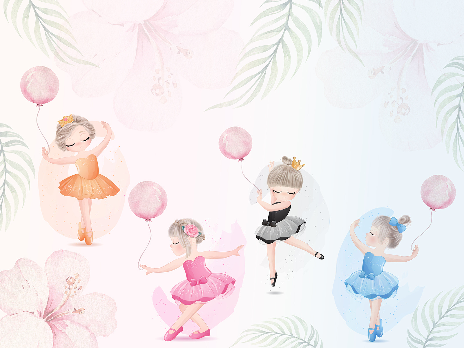 Group of girls in tutu dresses Group of girls in tutu dresses