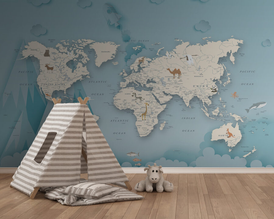 Mapa do mundo