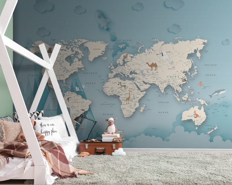 Mapa do mundo