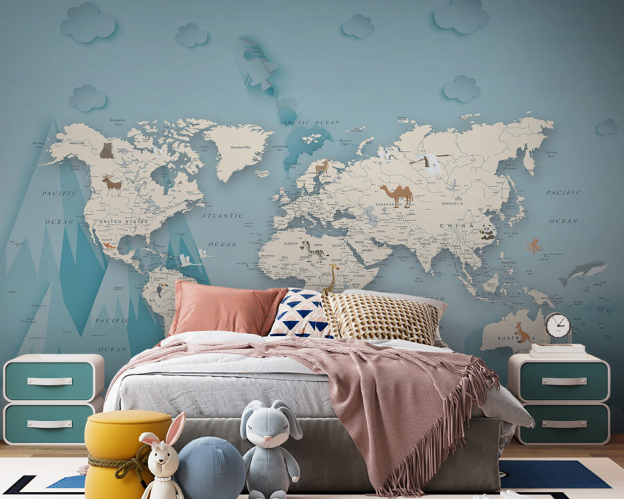 Mapa do mundo