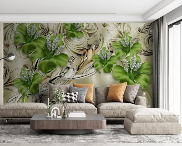 Design floral elegante em tons suaves. Design floral elegante em tons suaves.