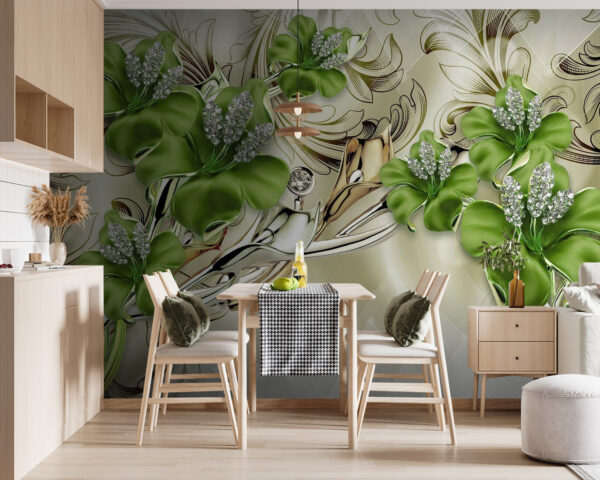 Design floral elegante em tons suaves. Design floral elegante em tons suaves.