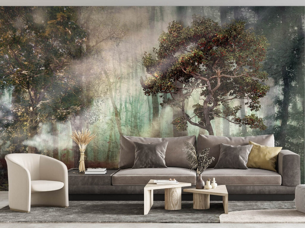 Floresta enevoada com árvores e nevoeiro u80281pig2 1024x768 - Floresta enevoada com árvores e nevoeiro - tegory