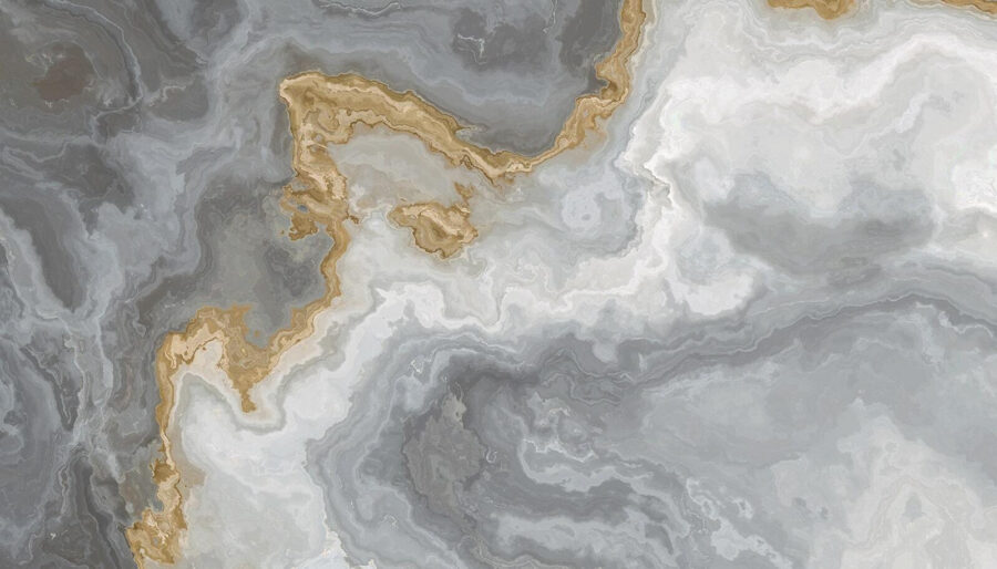 Ondas abstractas de tons neutros.