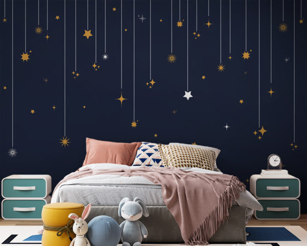 Estrelas e flocos de neve de cordas Estrelas e flocos de neve de cordas