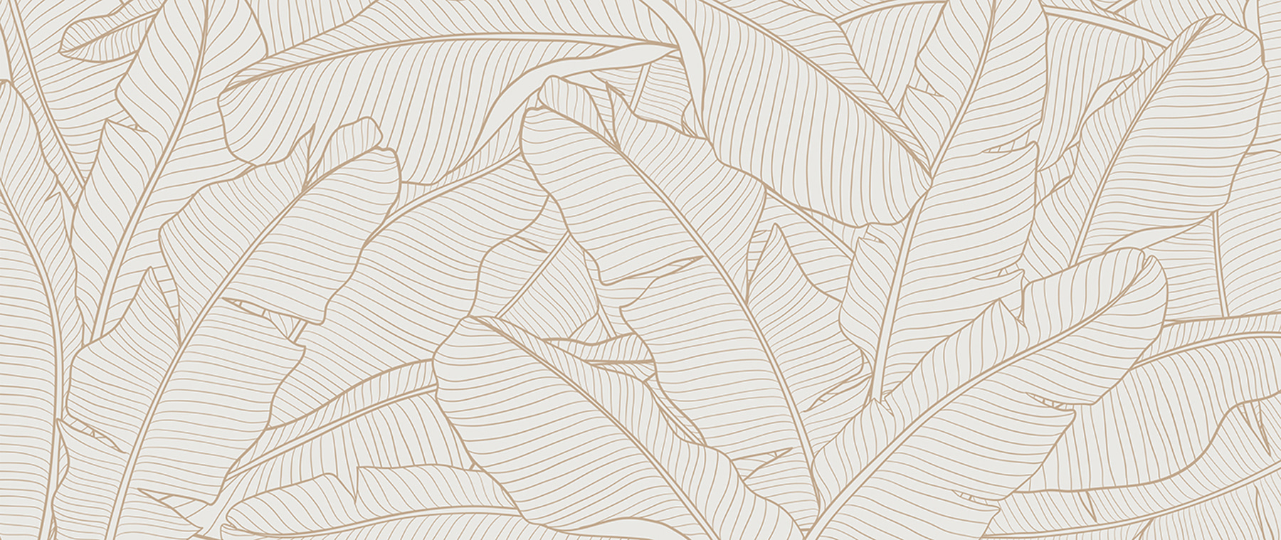 Elegant leaf pattern for modern decor