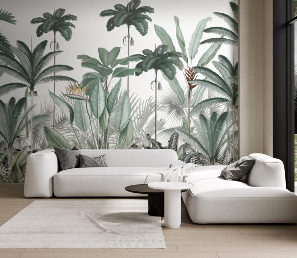 Um grupo de plantas com flores Um grupo de plantas com flores