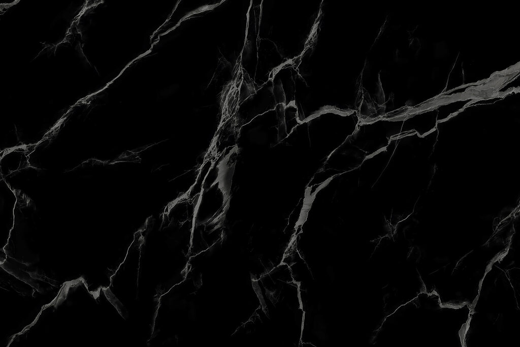 Um mármore preto com veios brancos Um mármore preto com veios brancos