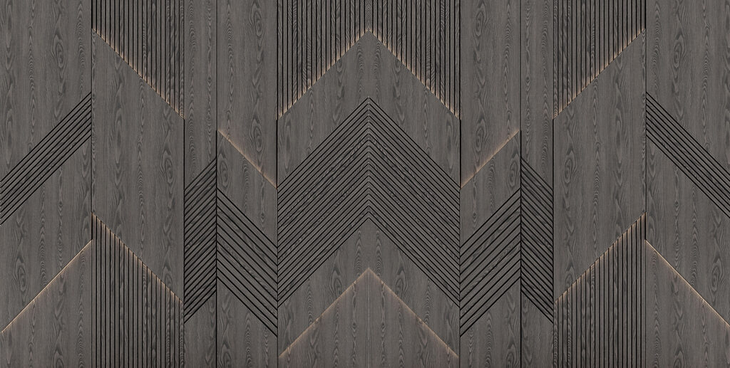 Geometric patterns in dark wood Geometric patterns in dark wood