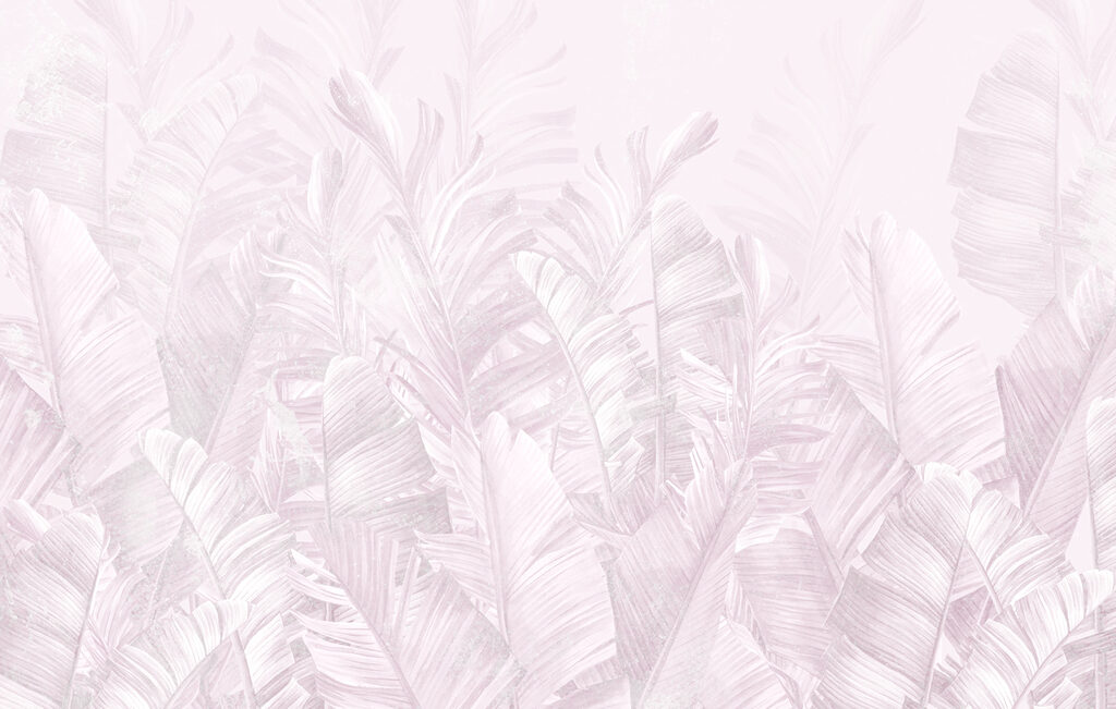 Soft pastel leaves in gentle arrangement Soft pastel leaves in gentle arrangement