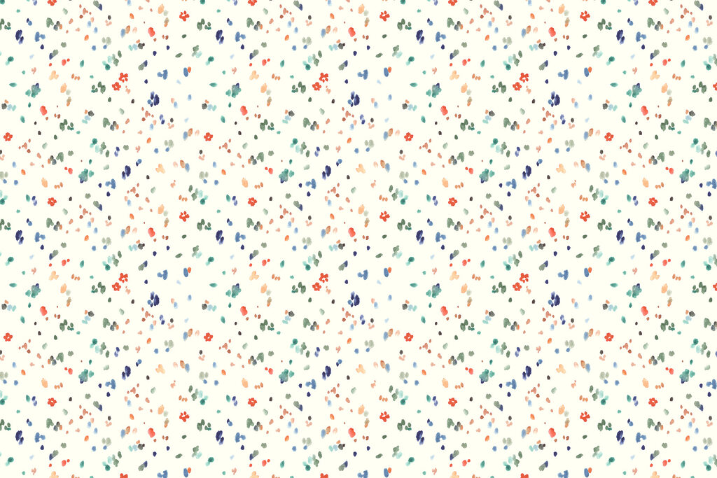 Pequenos pontos coloridos sobre um fundo branco Pequenos pontos coloridos sobre um fundo branco
