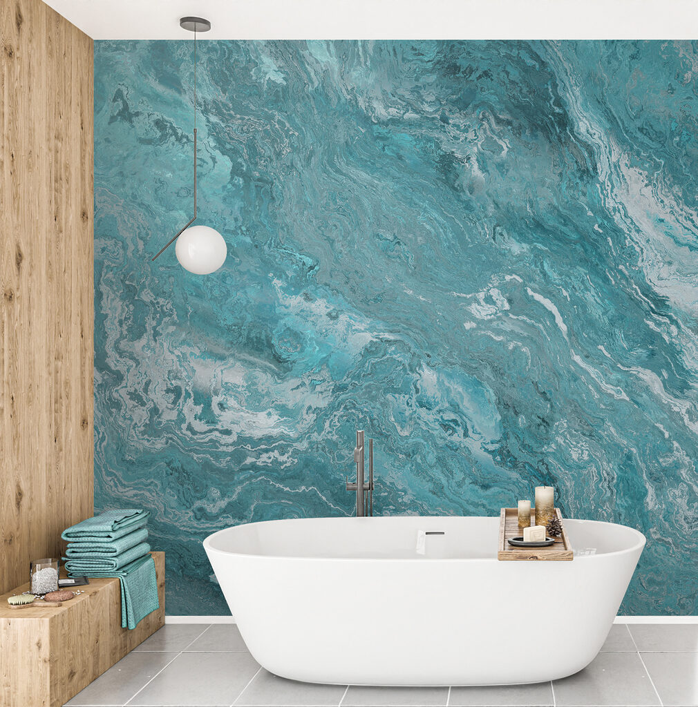 Ocean waves in abstract form Ocean waves in abstract form