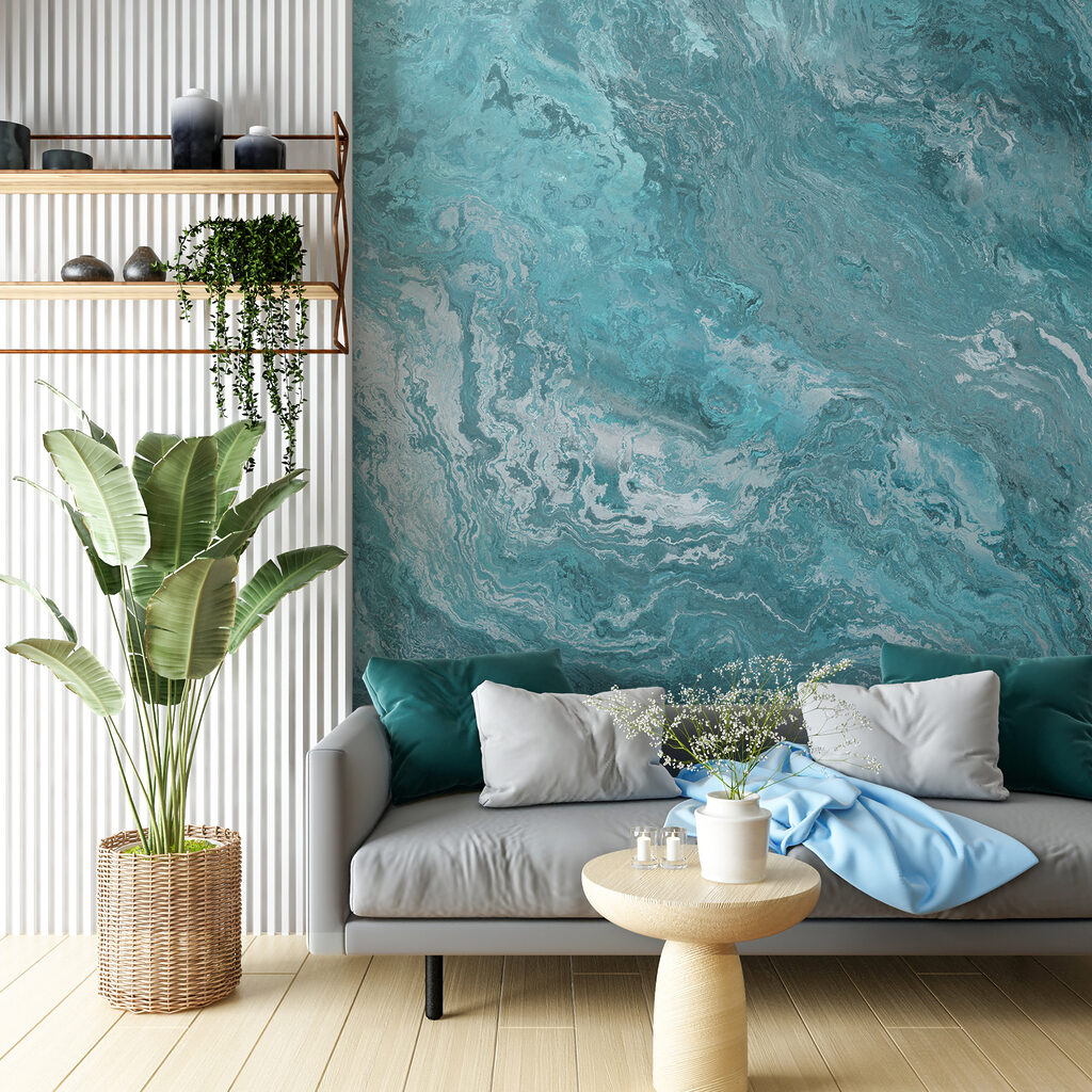 Ocean waves in abstract form Ocean waves in abstract form