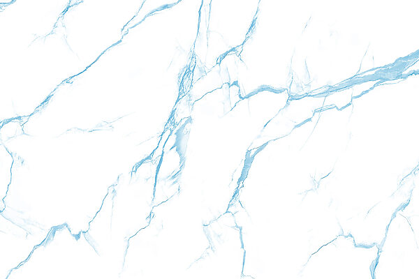 Um mármore branco e azul Um mármore branco e azul