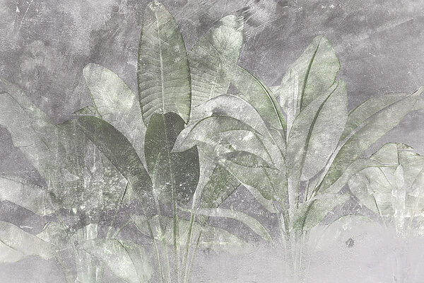 Elegância botânica em texturas suaves. Elegância botânica em texturas suaves.
